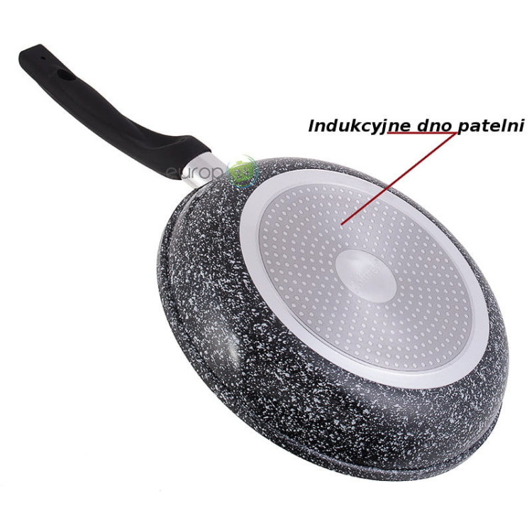 Patelnia Marmurowa na indukcję Hoffner HF 2026GS 26 cm Patelnia Marmurowa na indukcję Hoffner HF 2026GS 26 cm