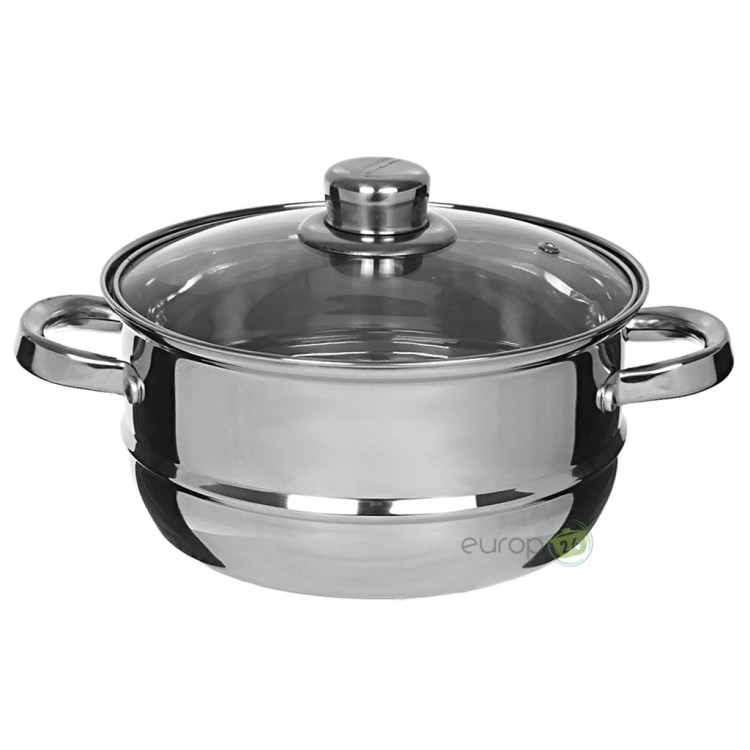 Garnek do gotowania na parze Kinghoff KH 3318 24 cm PAROWAR