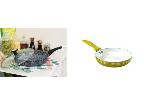 Patelnia granitowa czy ceramiczna? - Wybierz odpowiednią dla Ciebie Patelnia granitowa czy ceramiczna? - Wybierz odpowiednią dla Ciebie