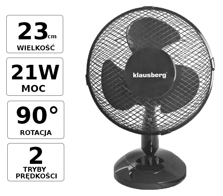 Wentylator Klausberg KB 7473 opis