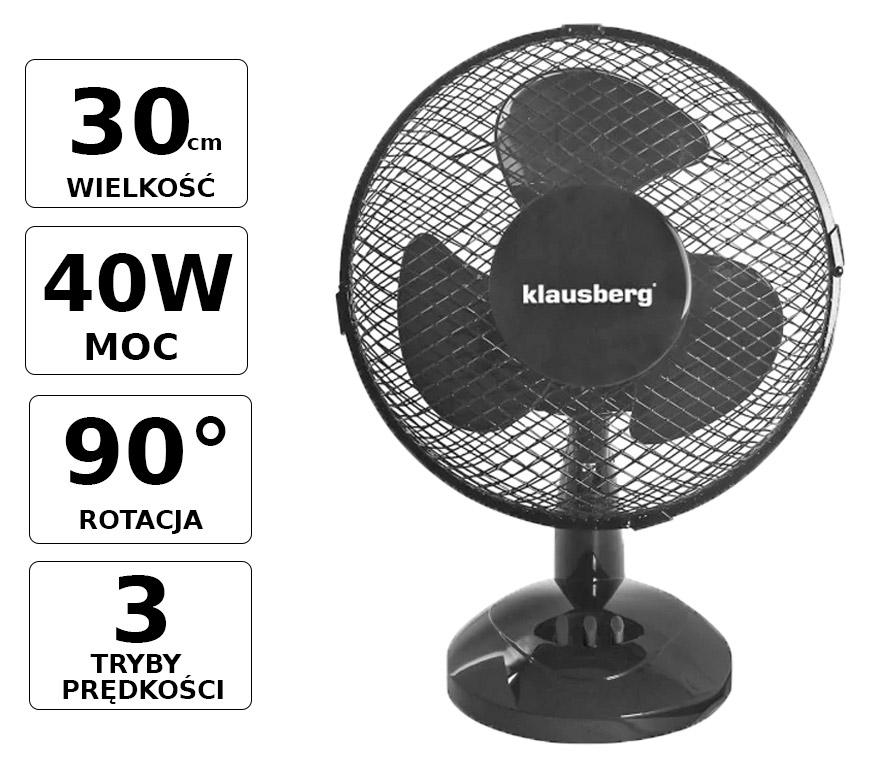 Wentylator Klausberg KB 7474 opis