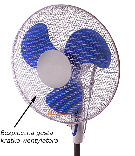 wentylator Kenex - gęsta kratka wentylatora