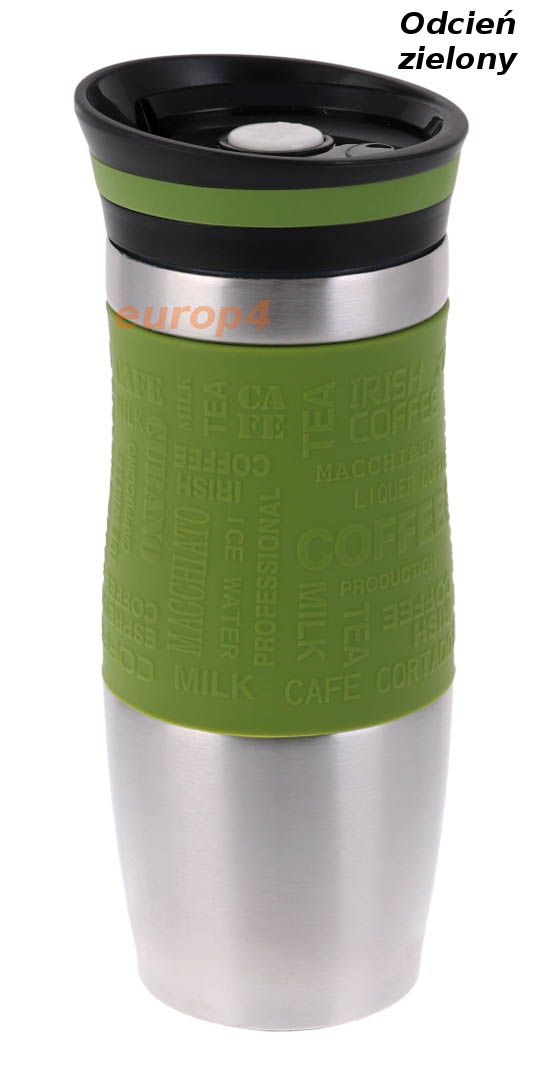 Kubek Hoffner HF 7540  termiczny termos pojemnik bidon 380 ml zielony