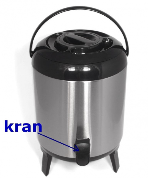 Termos gastronomiczny 7,5 L  Metlex MX 7405 cateringowy +kran