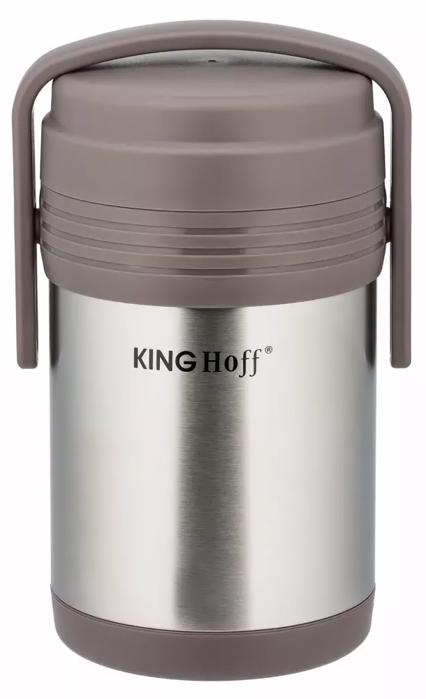 Termos obiadowy na żywność 1.5l + 3 pojemniki KH 4075 KingHoff