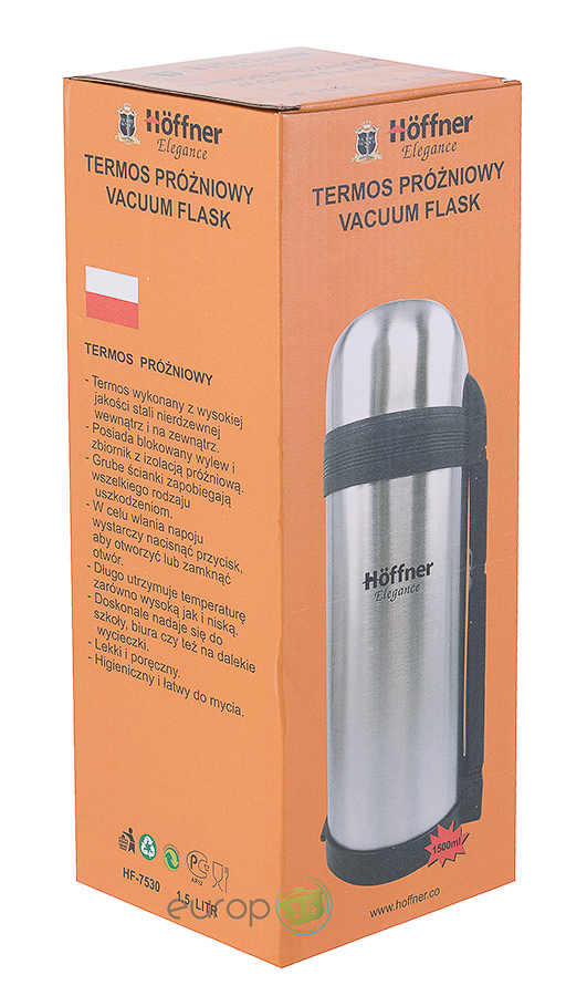Pudełko Termosa próżniowego 1500 ml Hoffner HF 7530