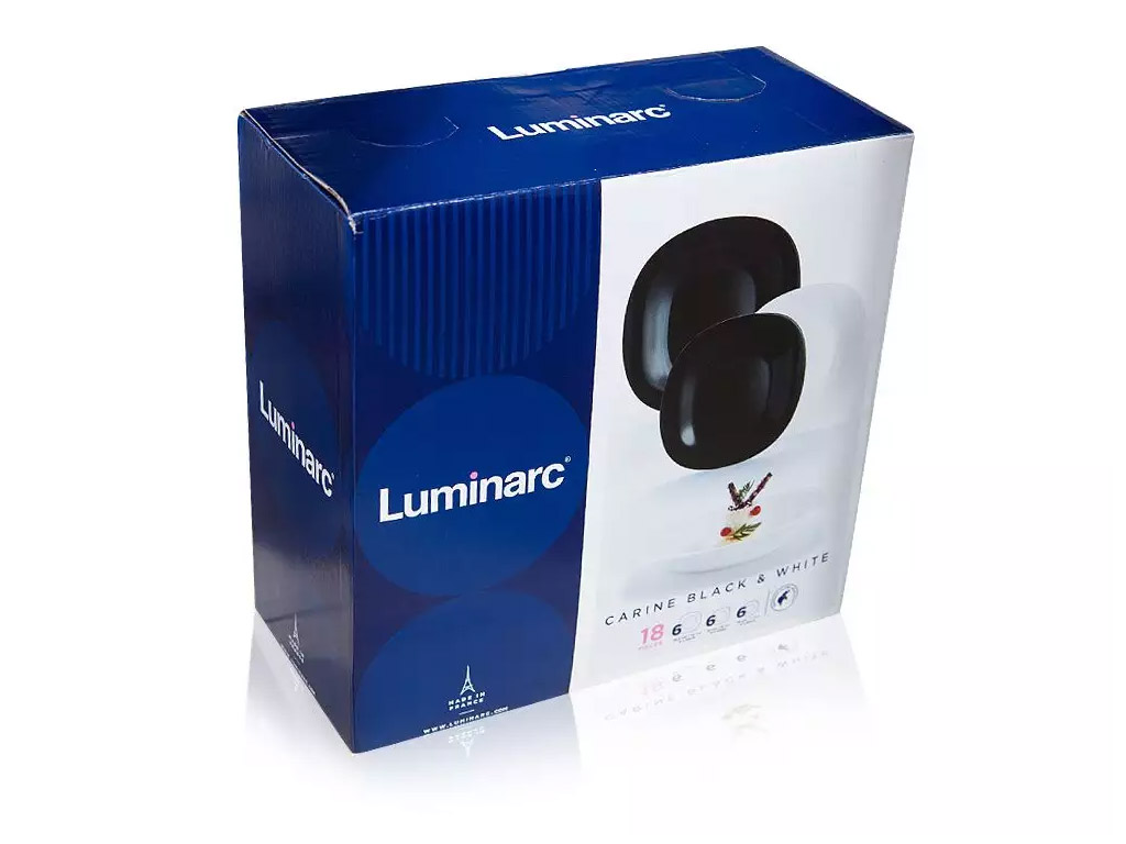 Serwis obiadowy Carine Modern Luminarc 18 el