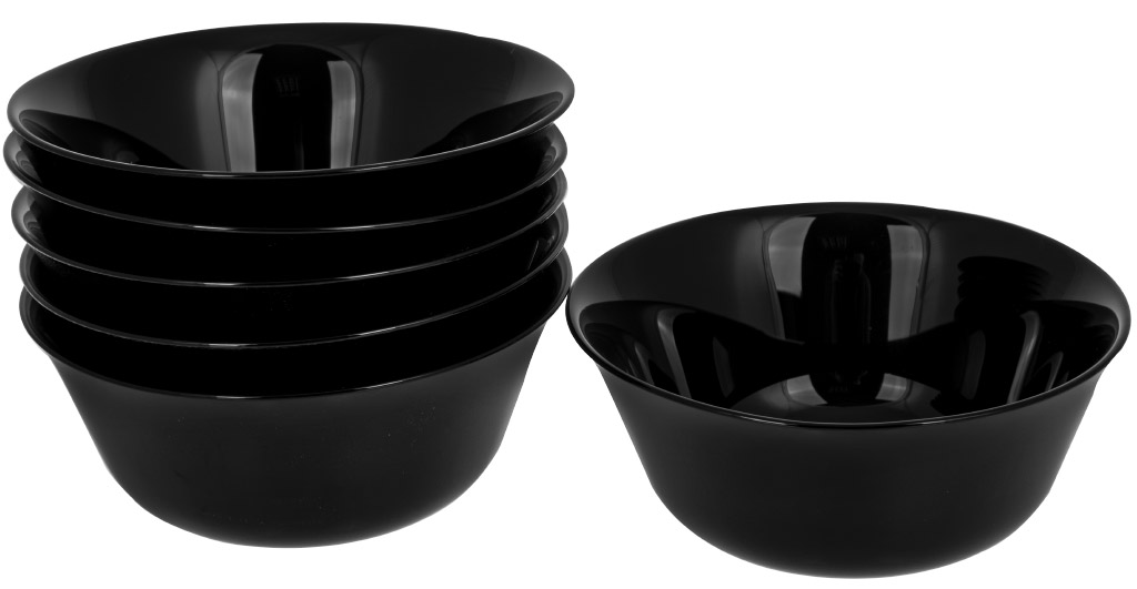 Salaterki 12 cm Carine Luminarc czarne
