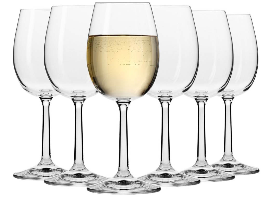 Kieliszki do wina białego Krosno Pure 250 ml