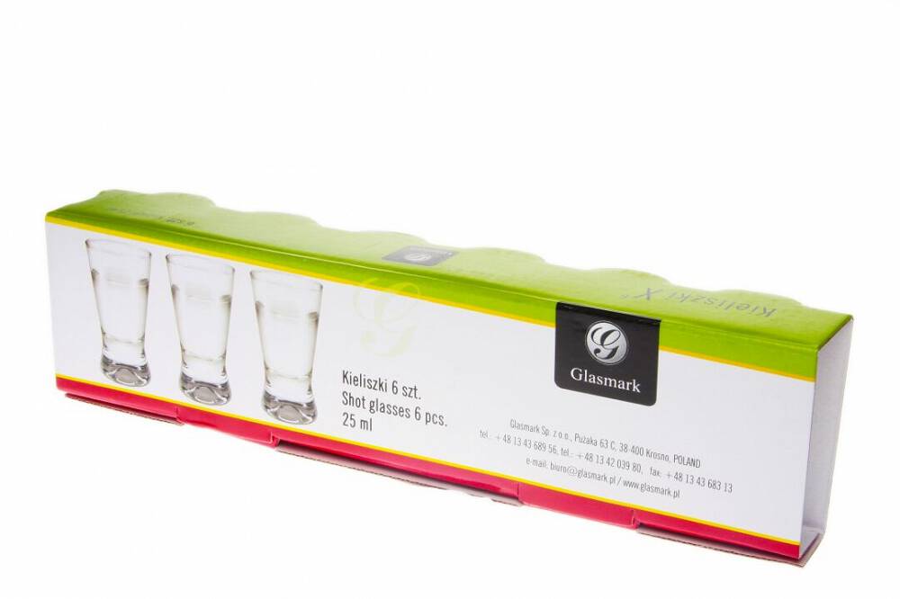 Kieliszki do wódki Krosno IKS 25 ml