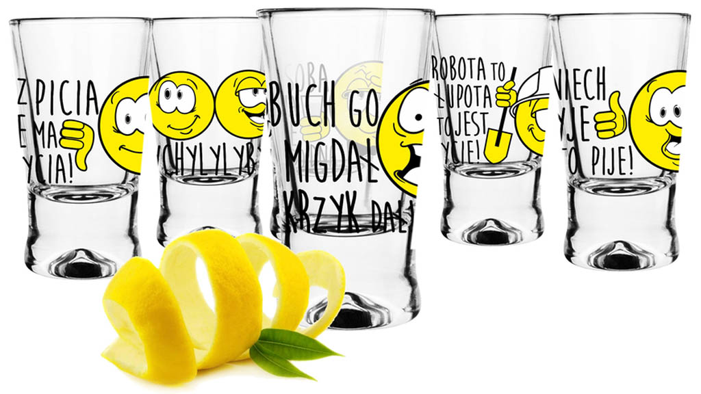 Kieliszki do wódki Krosno iks 25 ml