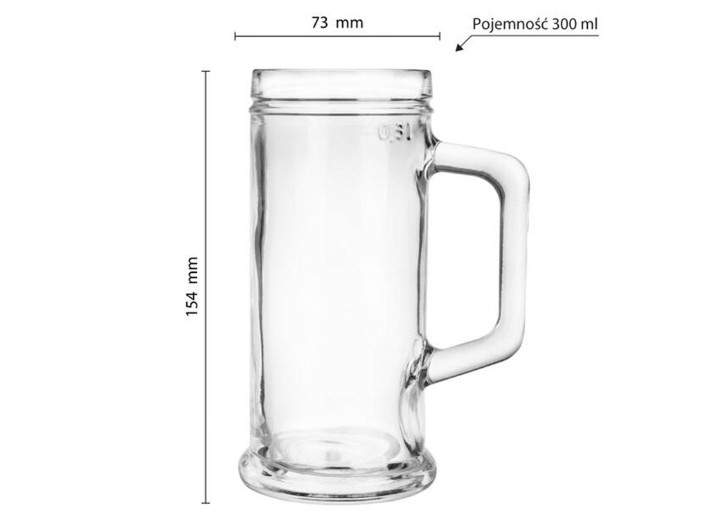 Kufel Glasmark 300 ml