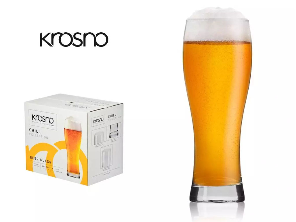 Szklanki Krosno Chill 500 ml - pudełko