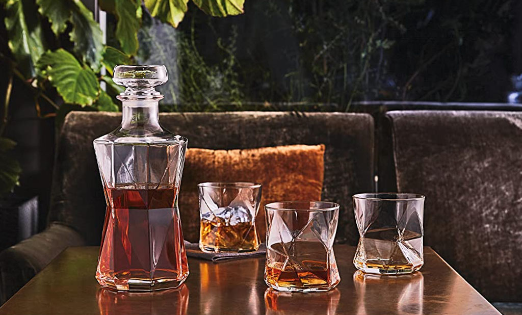 Szklanki do whisky 410 ml zestaw 4 sztuk