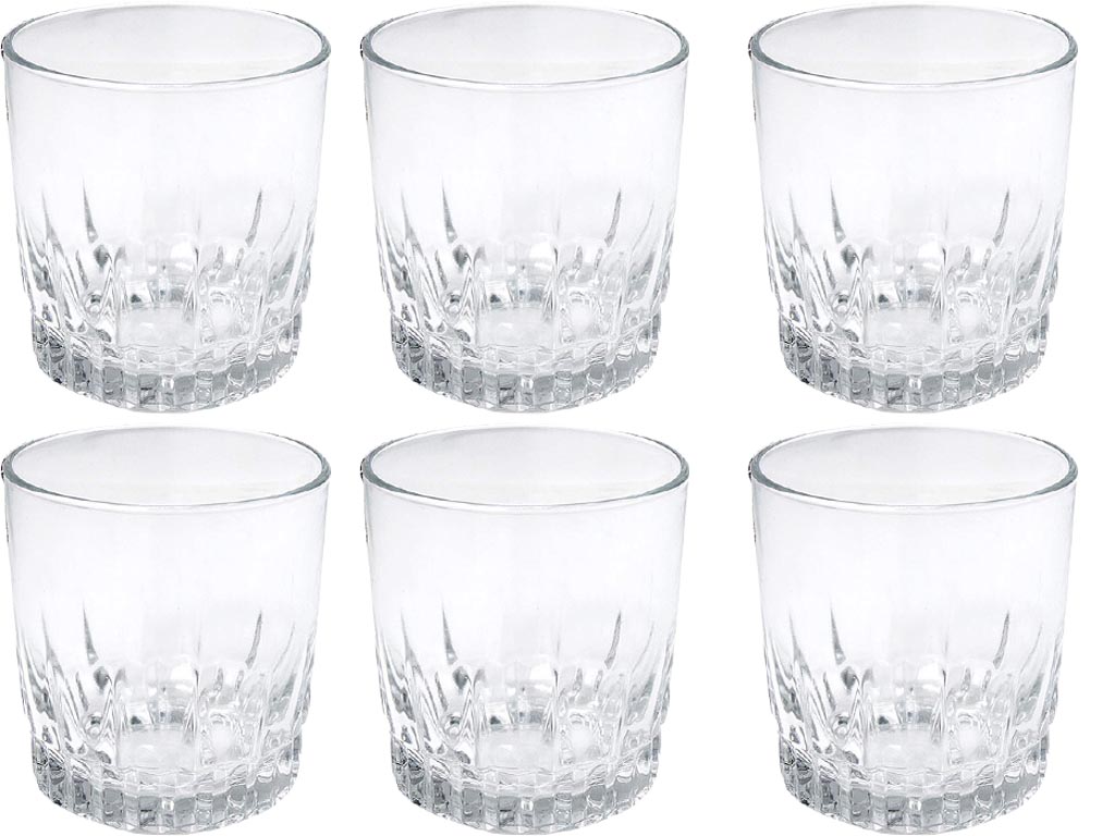 Szklanki do whisky 290 ml zestaw 6 sztuk