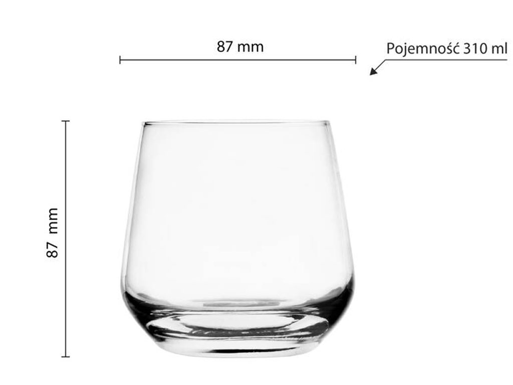 Szklanki do soków Glasmark 310