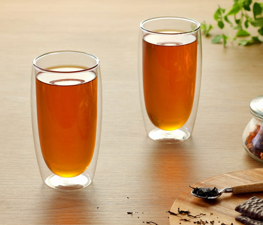 Szklanki termiczne 400 ml wysokie komplet 6 szt MGHOME FIORINO