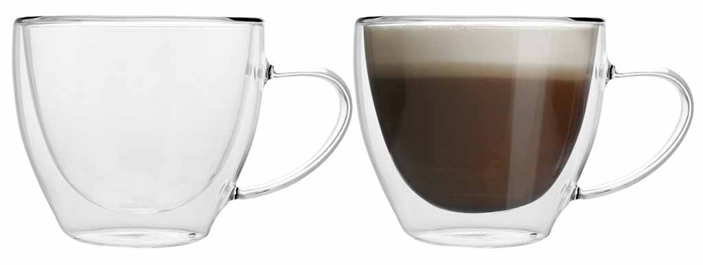 Szklanki termiczne 270 ml zestaw 2 szklanek