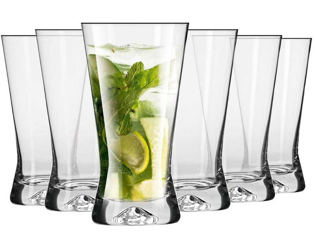 Szklanki Krosno X-Line 300 ml zestaw 6 sztuk