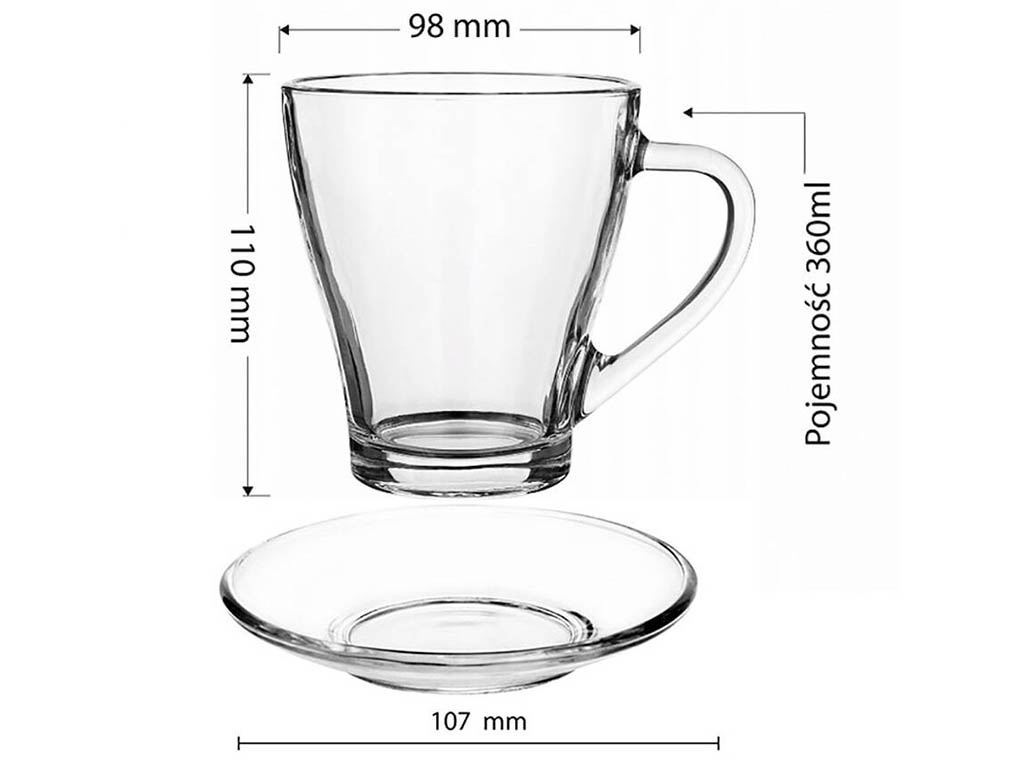 Kubek Hugo 360 ml