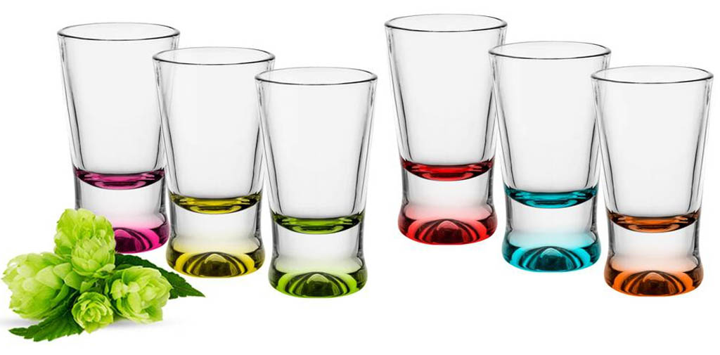 Kieliszki do wódki Krosno iks 25 ml