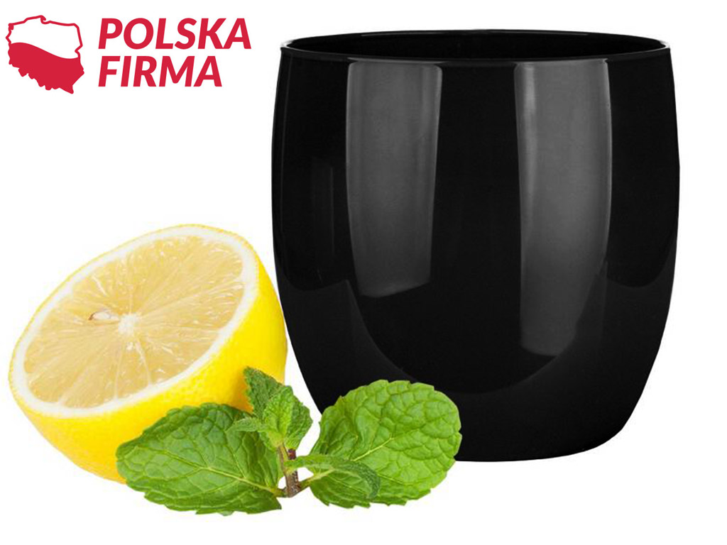 Szklanka czarna 260 ml Glasmark