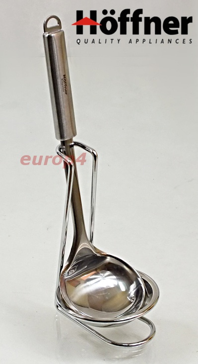Łyżka wazowa KH 4039 kuchenna na stojaku metalowym