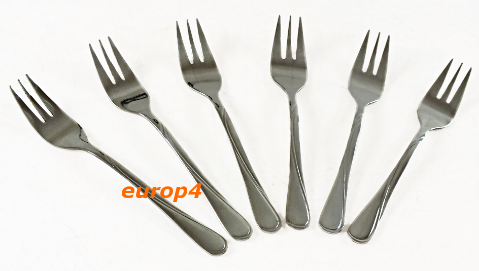 Widelczyki do ciast deserowe Kinghof KH1441 zestaw 6 sztuk deserowe