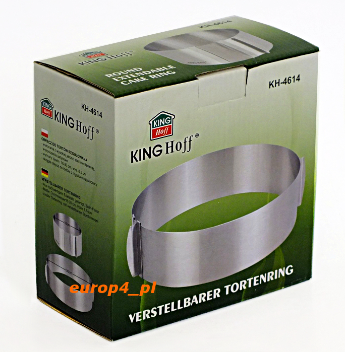 Forma Kinghoff KH 4614  obręcz tortownica ciasta Blacha tortu