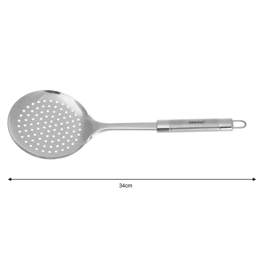 Łyżka stalowa 34cm cedzakowa KH 3392 Kinghoff