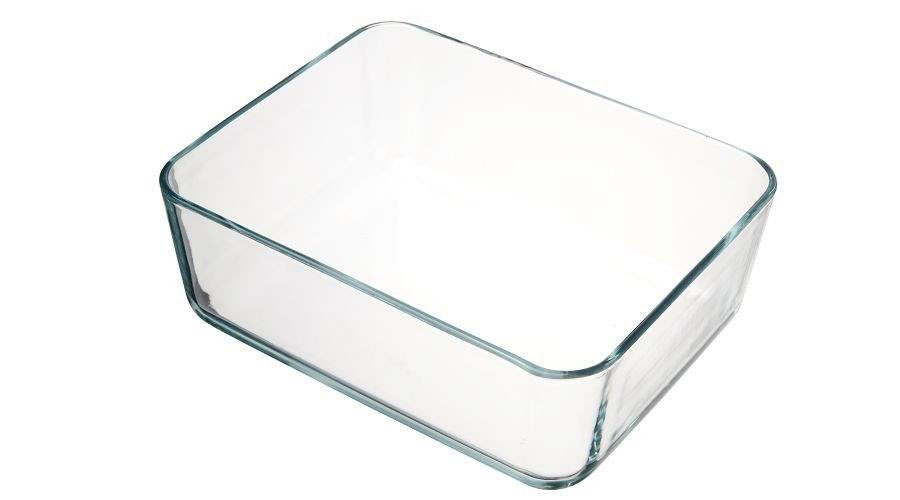 Zestaw 4 pojemników szklanych MG Home Cucina 1500/1000/600/400 ml żaroodporne