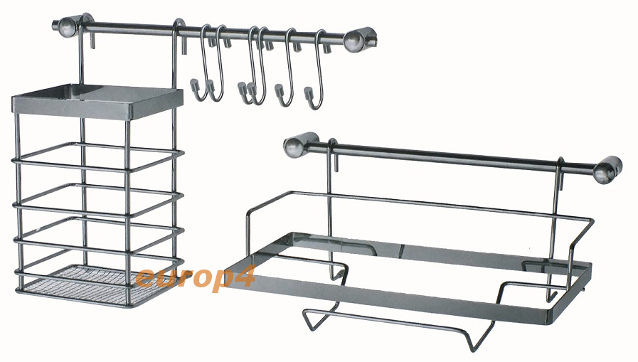 Półka Metlex MX 4540 wieszak stojak regał Reling Kuchenny
