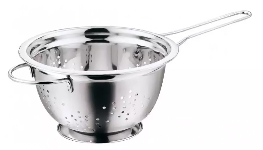 Cedzak Klausberg KB 7439 durszlak 24 cm sitko metal stalowe na garnek