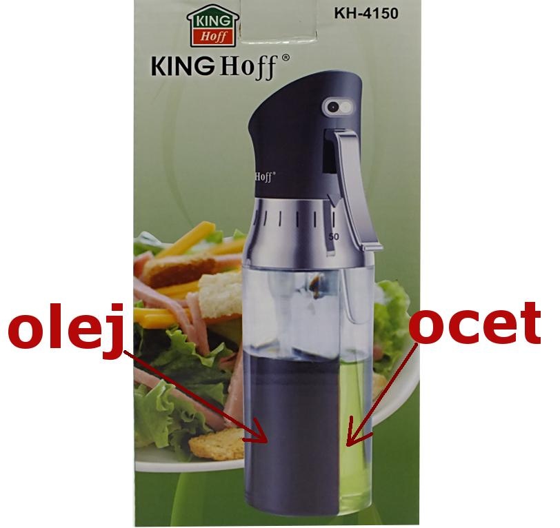 Spryskiwacz do oleju i octu Kingoff KH 4150 - oryginalne pudełko