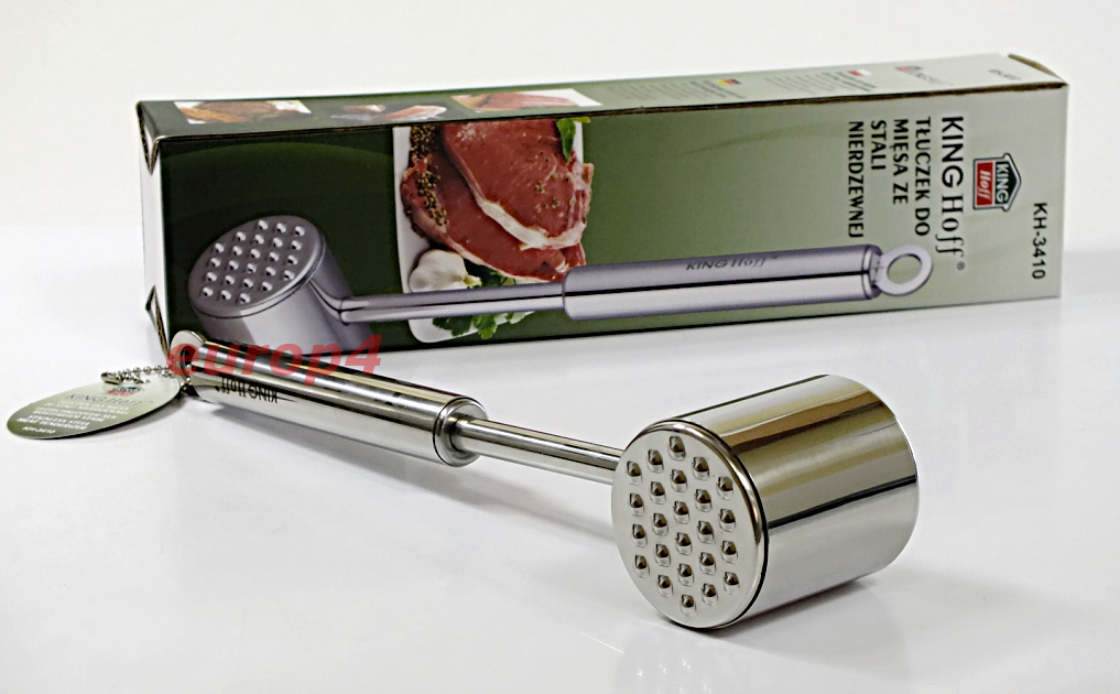 Tłuczek do mięsa KingHoff KH 3410 / 3180 dwustronny ciężki młotek  BIG