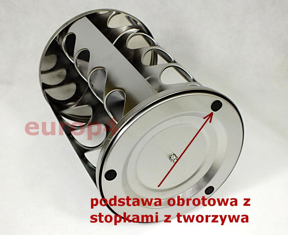 Pojemniki Hoffner 6701 / 6709 stojak na przyprawy sól pieprz solniczka