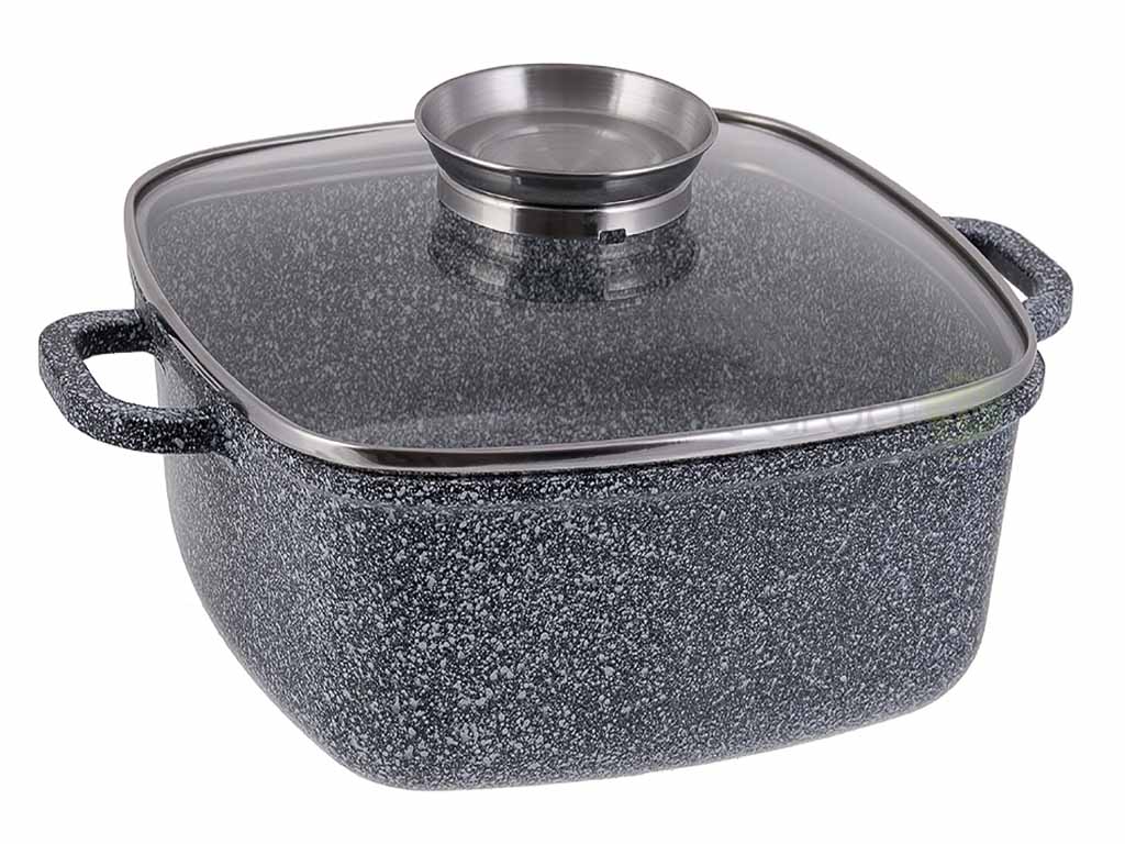 Brytfanna MARMUR Hoffner HF 7742 4,4l żaroodporna garnek INDUKCJA