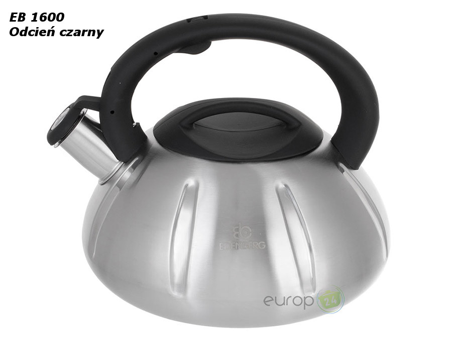 Czajnik na indukcję odcien czarny Edenberg EB 1600