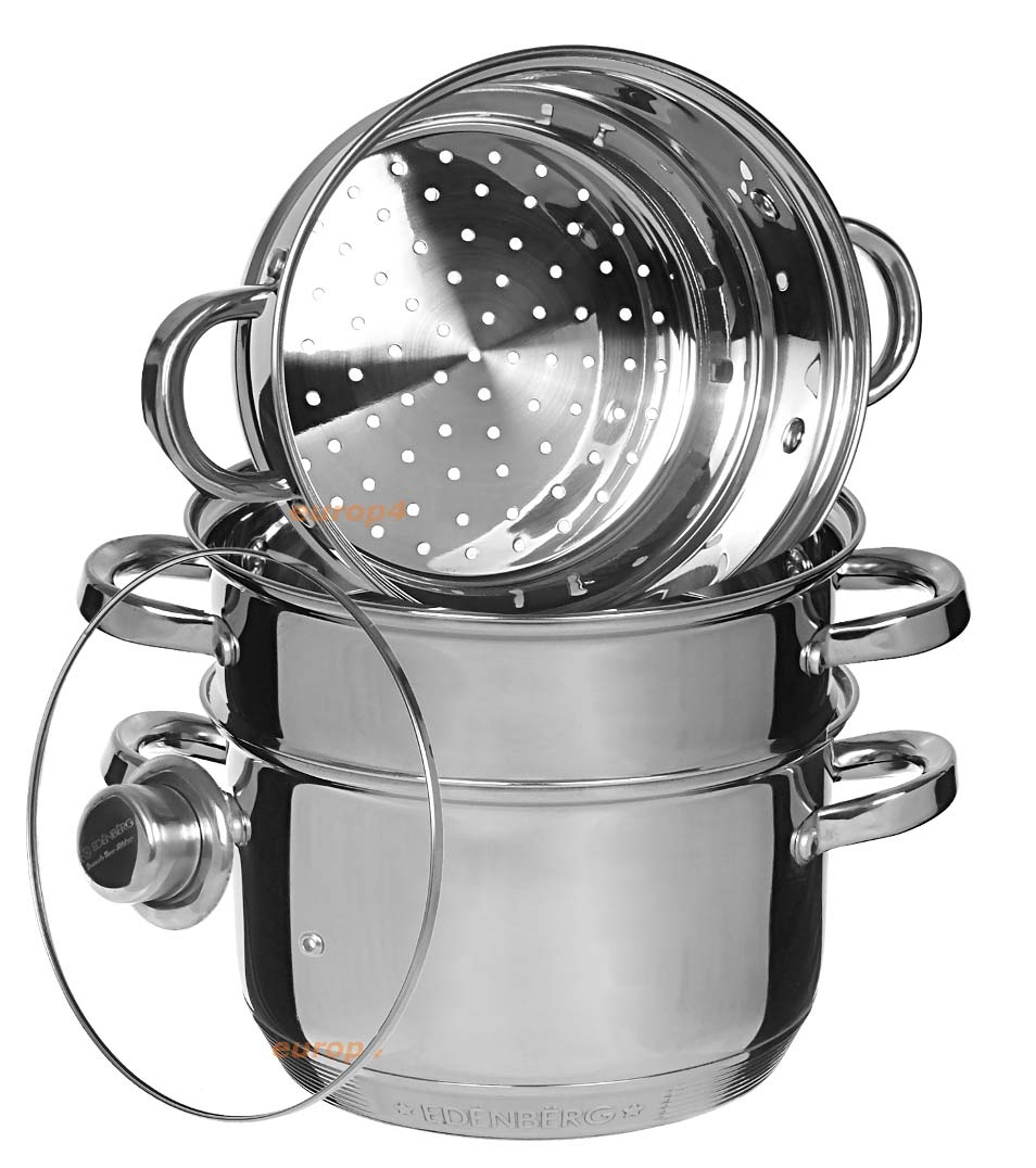 Garnek do gotowania na parze Kinghoff KH 3319 24 cm PAROWAR