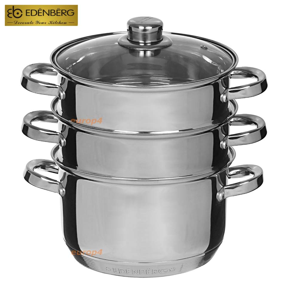 Garnek do gotowania na parze Kinghoff KH 3319 24 cm PAROWAR