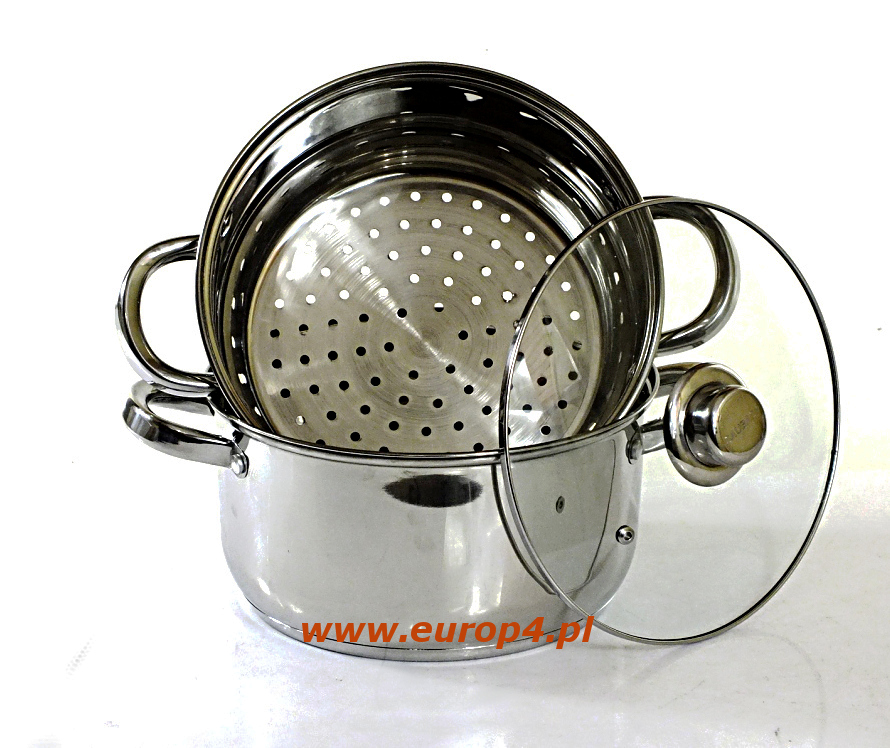 Garnek Saubach SB 2557 18 cm garnki do gotowania na parze PAROWAR