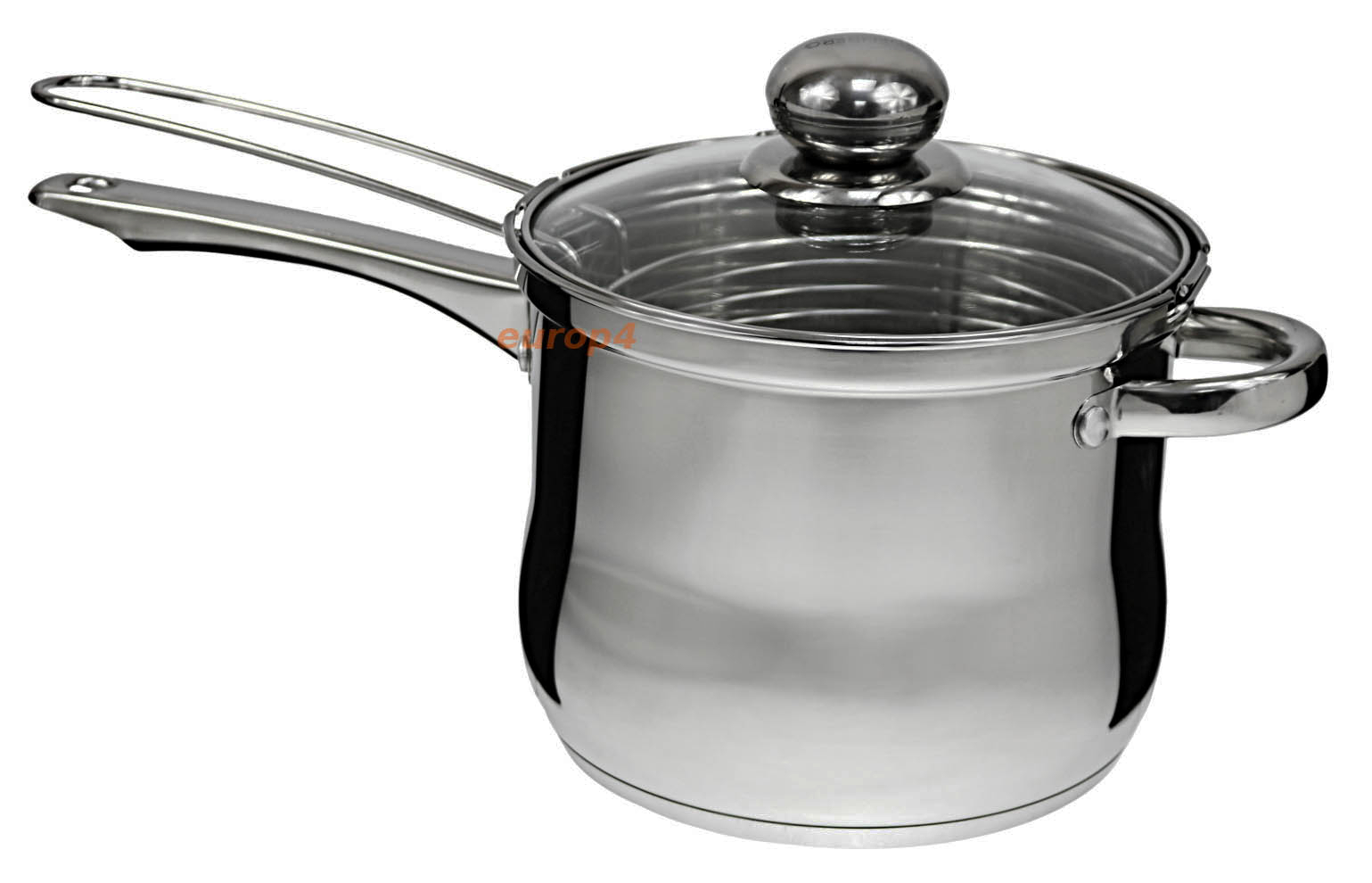 Garnek do frytek z sitkiem do szparagów makaronu rondel 3.8l