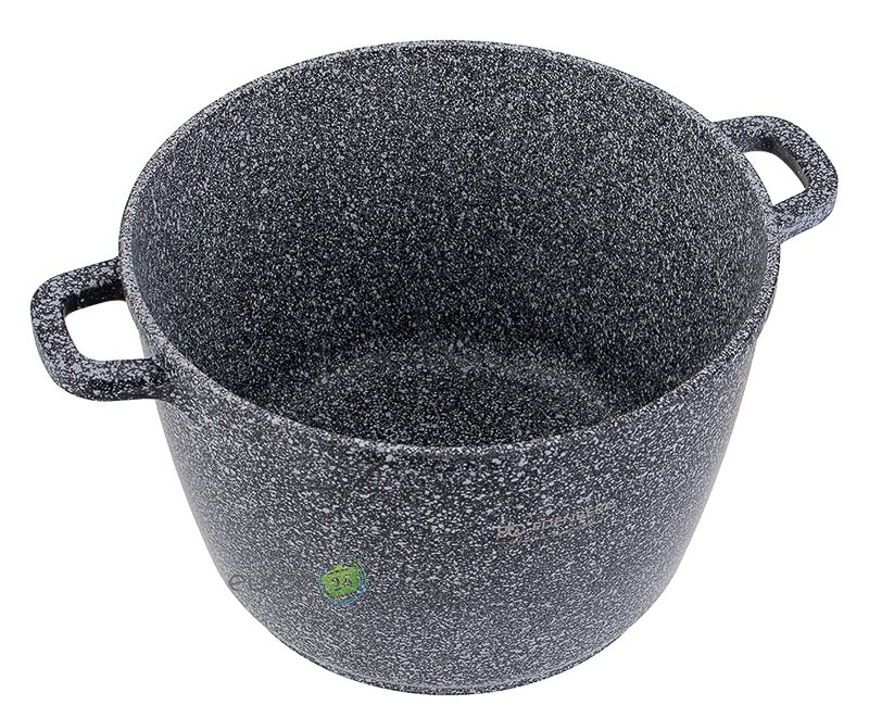 Garnek marmurowy 6.2 l Edenberg EB 8008 wnętrze garnka