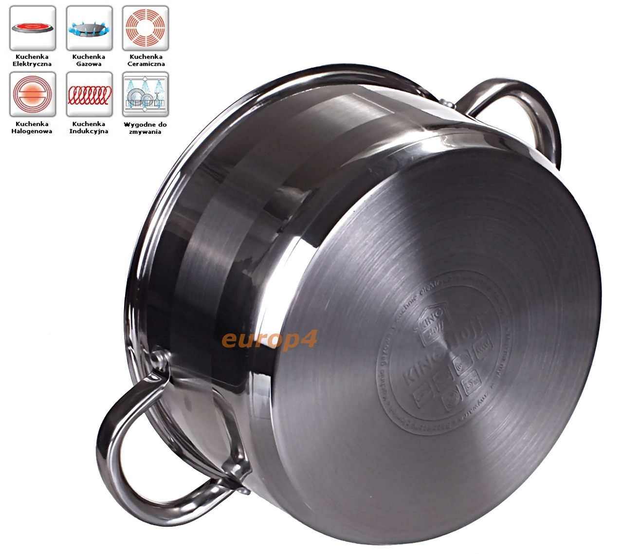 Indukcyjne dno garnka KingHoff KH 4326