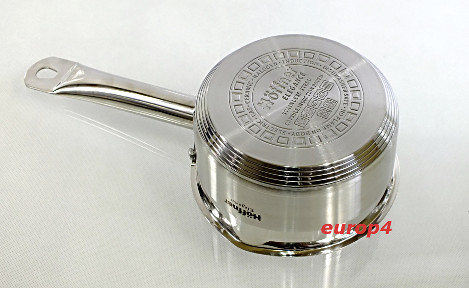 Rondel Hoffner HF 1208 garnek z pokrywką 1,1 Lit INDUKCJA GAZ