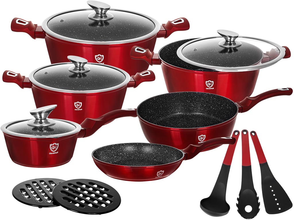 Garnki marmurowe GierekHoff GH 1501