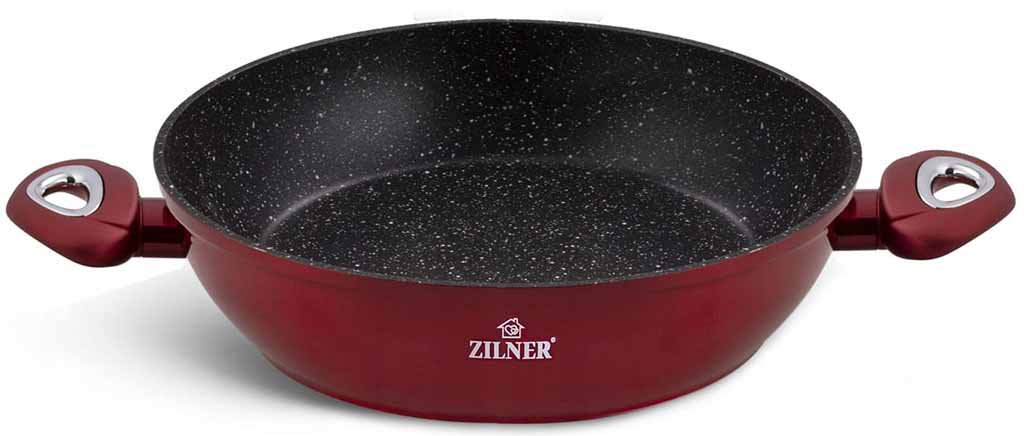 Patelnia wok z zestawu naczyń Zilner ZL 8516