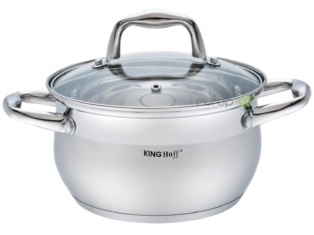 Garnek stalowy na indukcję KingHoff KH 1421