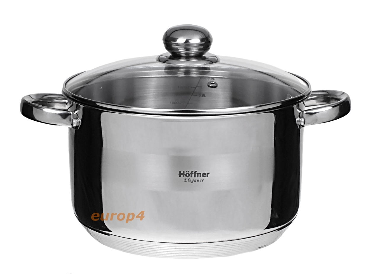 Stalowe garnki Hoffner HF 4487