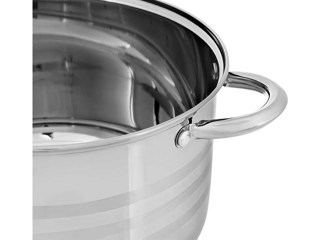 Nitowane uchwyty każdego naczynia Zilner ZL 8102